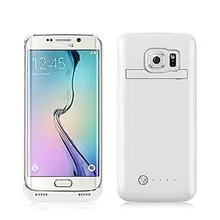 Внешний резервный источник питания портативное зарядное устройство задняя крышка адаптера батареи Чехол для samsung Galaxy S6 S6edge S6edgePlus(белый