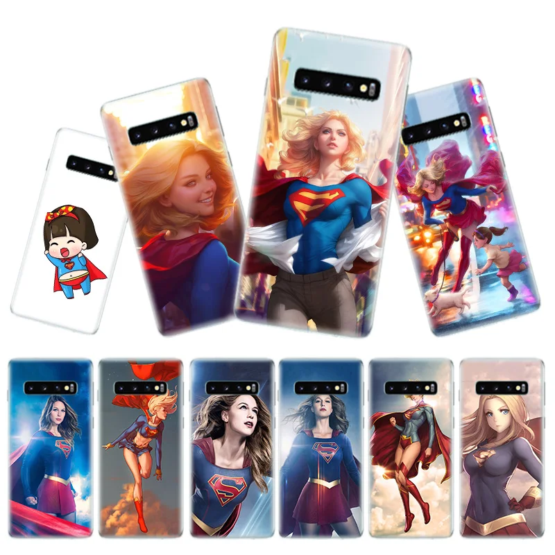 

Supergirls Beautiful Phone Case for Samsung Galaxy S10 Plus S10E Lite A50 A70 A30 A10 A20E M20 M10 A20 A80 A40 Cover