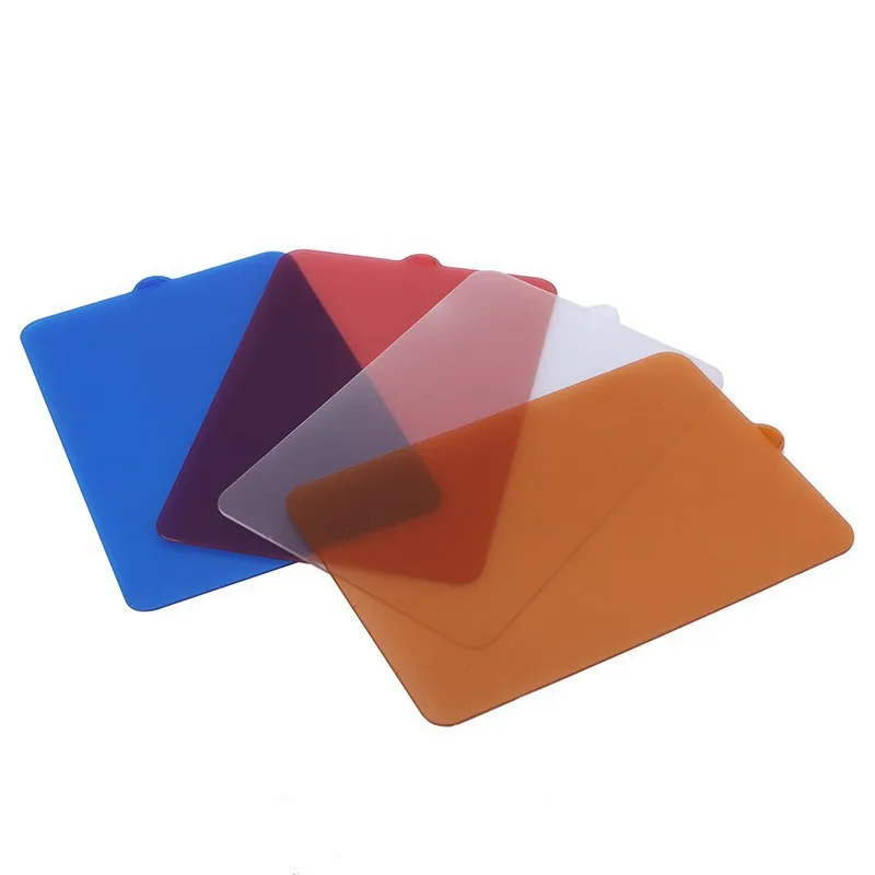 1 Piece Yongnuo Led Light Filter Blue Red Orange White Diffuser for YongNuo YN300 YN300 II