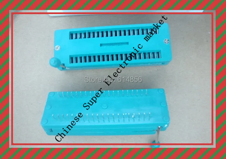 2 шт. 40 контактный Универсальный ZIF погружной тестер IC|ic tester|ic dipic pin |
