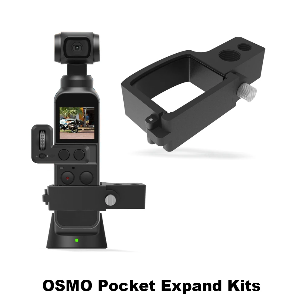 

Extension Adapter for DJI Osmo Pocket Handheld Gimbal Camera Stabilizer Expansion Panel Mount Holder 1/4 3/8 Inch Interface