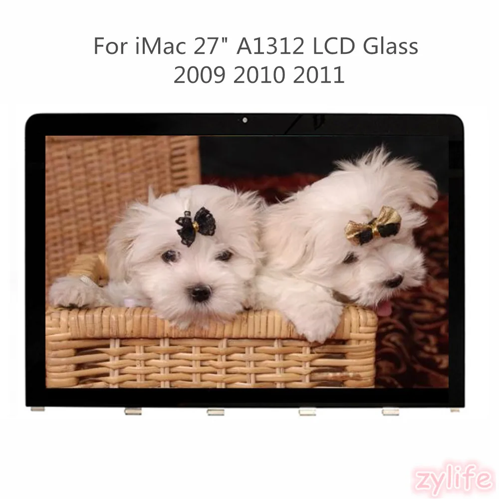 Netherlands New LCD Front Glass for iMac 27&quot A1312 Display Screen 2009 2010 2011 810-3234 810-3531 810-3557 |