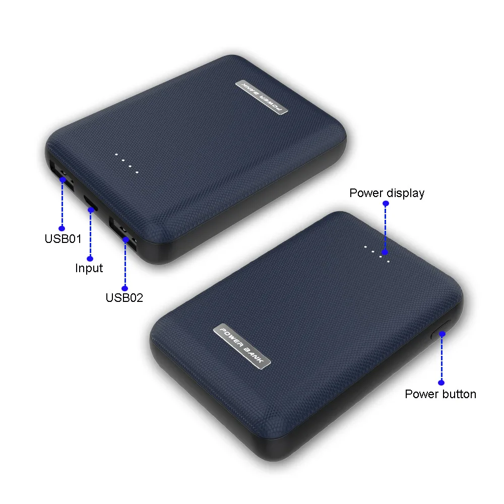 Tollcuudda 20000 мАч Powerbank Внешний батарея Портативный зарядки Paau Банк Аккумулятор