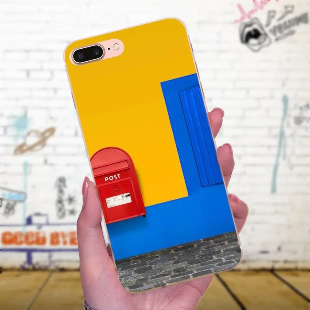 Мягкий чехол с рисунком модный матовый градиентного цвета для Xiaomi Redmi Note 2 3 3S 4 4A 4X 5