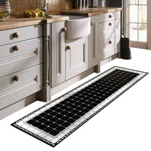 Современные Геометрические креативные ковры для кухни, ванной комнаты, Противоскользящий коврик, домашний коврик для входа в прихожую, ковер для гардероба/балкона