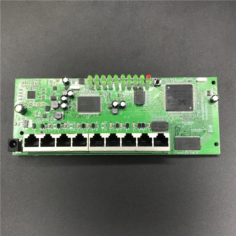 OEM 9 портов POE маршрутизатор модуль производитель t Продажа Полный гигабит 10/100/1000 м