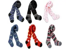 Hot 3pcs lot lovely 3 24 months baby pantyhose infant tights girls stocking children leg Color
