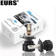 EURS Led H4 P9 H7 LED Ad Alta Luminosità Auto Faro Hi/Lo Fascio di Luci 100 w 13600LM Automobile Lampade lampadine Della Luce di Nebbia Dell’automobile per lo styling
