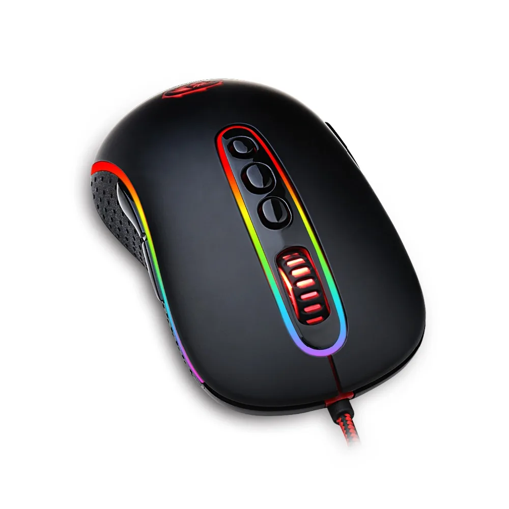 Ergonômico para Desktop Acessórios do Computador Redragon Gaming Mouse Dpi 10 Botões Design Programável Gamer Lol M702-2 10000 - Imagem 6
