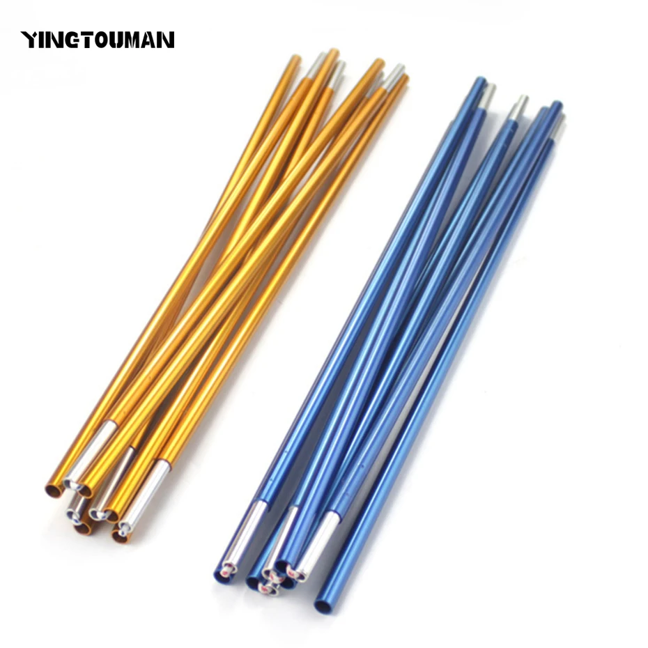 YINGTOUMAN 9 Section Foldable Tent Accessories Adjustable Tent Pole