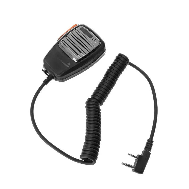 2 Pin PTT ручной динамик микрофон для Baofeng Kenwood радиоприемник TYT устройства|Рации| |