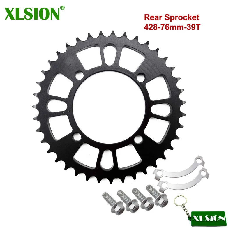 XLSION Universal 420 Chain Rear Sprocket 39 tooth ID=76mm For SDG hub