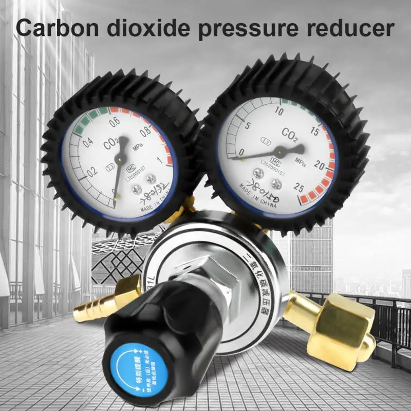 Регулятор давления CO2 для газовых бутылок редуктор сварки диоксидом