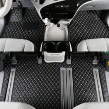 Автомобильные коврики, ножные ковры, автомобильный коврик для TOYOTA SIENNA 2011 12 13 14 15 16, высококачественный кожаный коврик с вышивкой