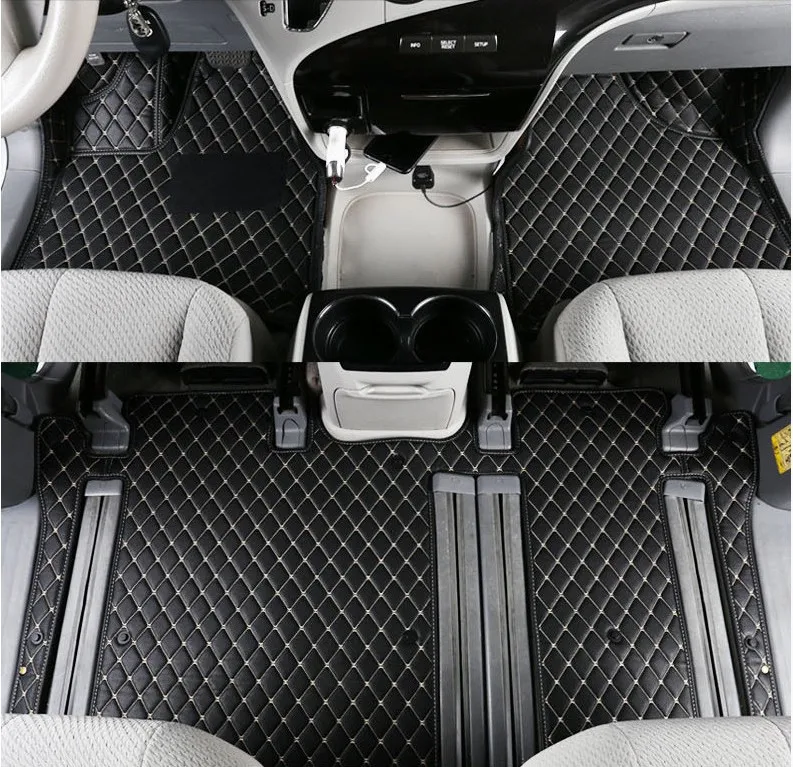 Floor Mat For TOYOTA SIENNA 2011 2012 2013 2014 2015 2016 2017 2018