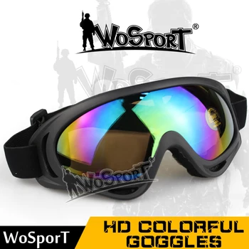 

WoSporT Tactical Military UV Protection Anti-sandstorm & Collision Goggle Paintball Eye Protection Airsoft CS Glasses