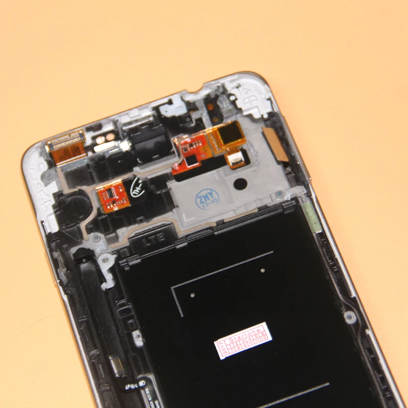 Для samsung Galaxy Note 3 N9005 ЖК-дисплей с сенсорным экраном дигитайзер с рамка с отверстием в сборе+ Инструменты
