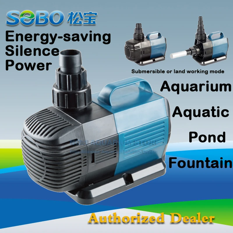SOBO BO-9000A погружной водяной насос для рыбного пруда аквариум водопад фонтан 220-240 в