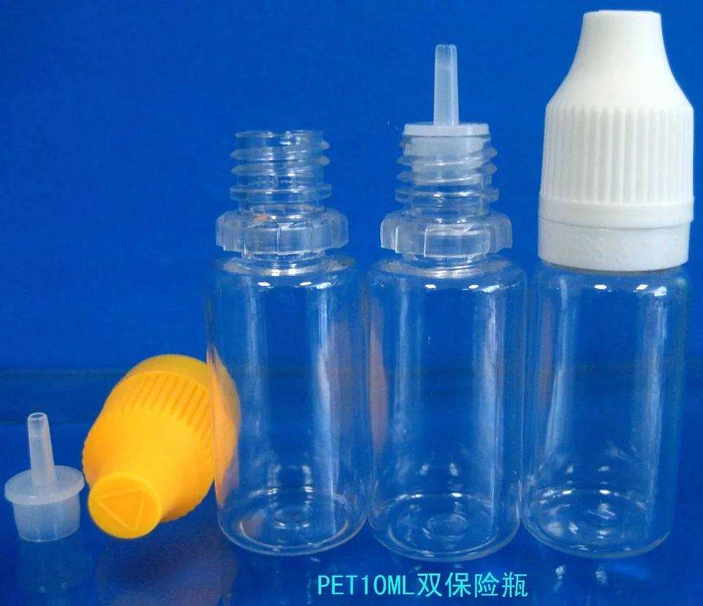 tamper evident &child proof bottle 10ML electronic smoking oil bottle
