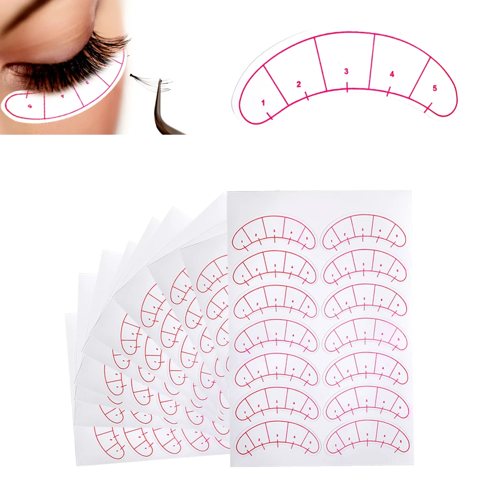 70Pairs/Lot False Eyelash Extension Paper Patches Under Eye Makeup