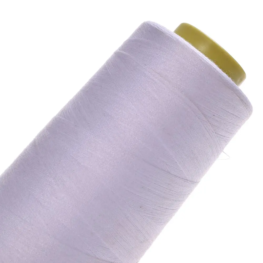 1 шт. 3000 м ярдов швейная нить черно-белая промышленная полиэфирная нить DIY прочная и прочная одежда аксессуары для шитья