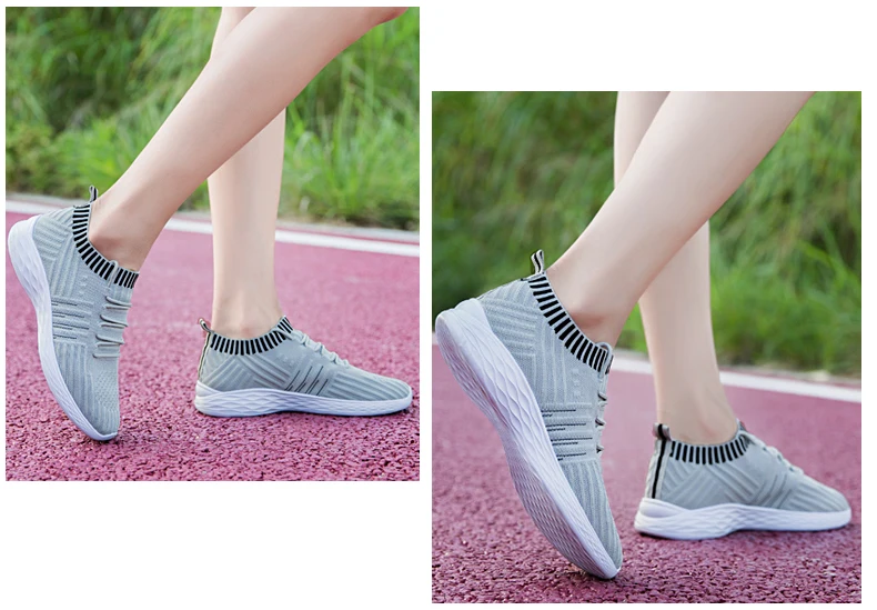 Women's Casual Shoes Woman Sneakers Socks Comfortable Soft Lady Top Quality Casual Flat Shoes Women Flats Sneakers Plus Size 41 9  (11)