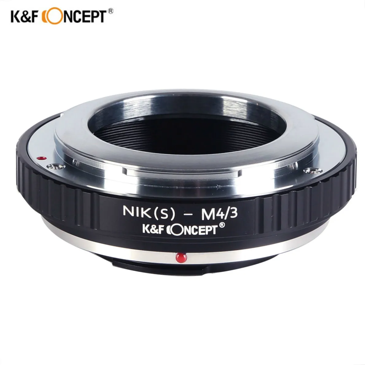 

K&F CONCEPT Lens Mount Adapter Ring for Nikon S Microscope RF Lens to Micro 4/3 M4/3 Camera G3 GH3 GF3 E-PM1 E-P3 E-P2