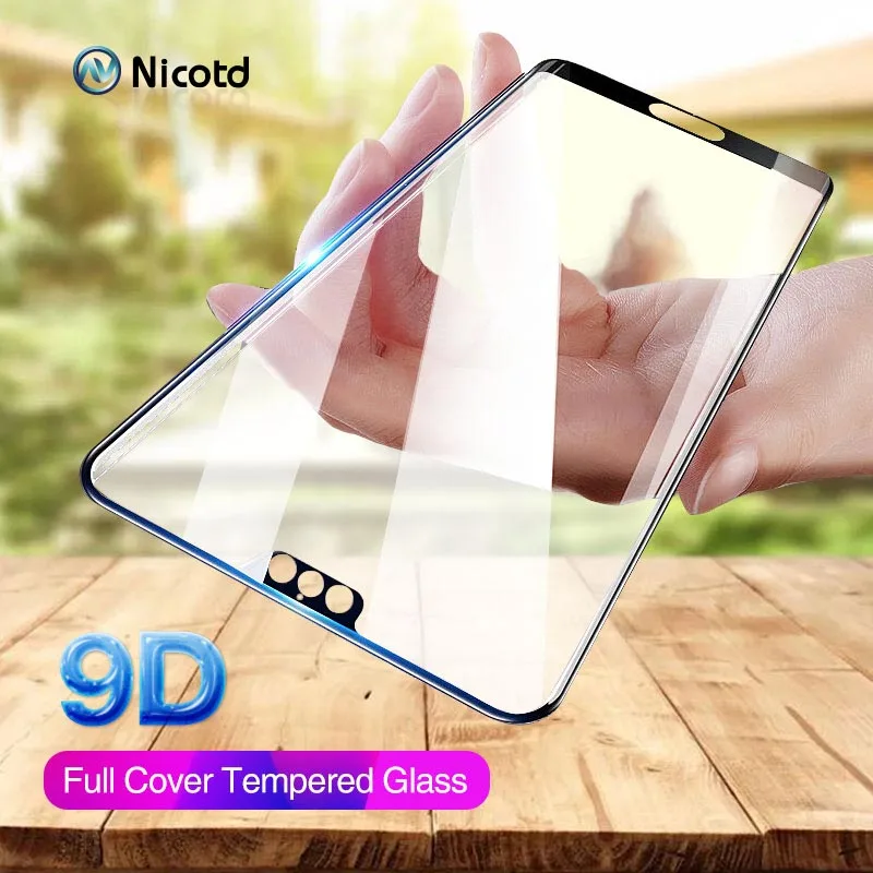 

9D Coverage Glass Film For Huawei P20 Pro Lite Y7 Prime Tempered Glass 9H For Huawei Honor 8X Screen Protector Cover Glass Film