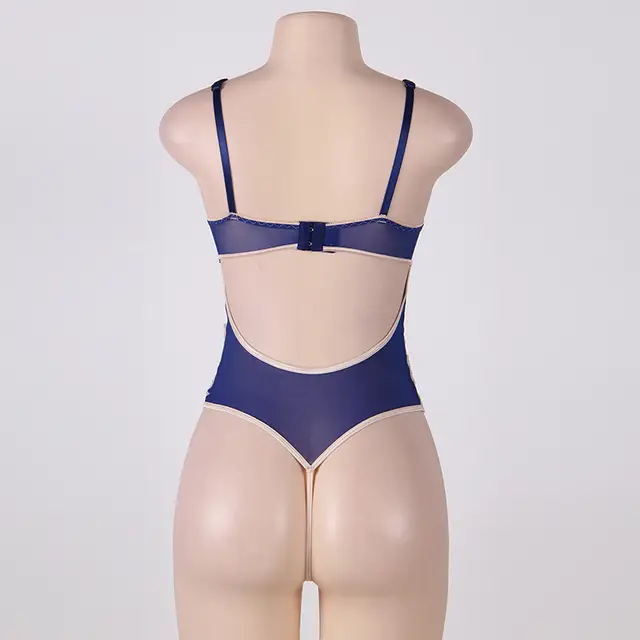 Exotic Naked Beach - US $17.52 17% OFF|Comeondear Porn Women Sex Nude Teddy Lingeries Good  Quality Teddies Lingeries Patchwork Erotic Foreplay Plus Size Teddy  RK80188-in ...