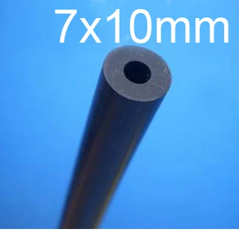 

7mm ID 10mm NBR tube,Nitrile butadiene rubber tubing, resistance to Diesel, petrol, lubricating oil resistant hose Buna-N pipe