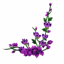 Танцевальный костюм DIY Аппликация вода растворимая вышивка костюм украшение трехмерные цветные Переводные изображения аппликация аксессуары