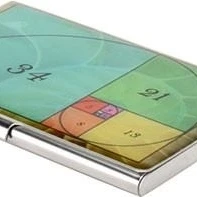 Summit Collection 8740 Golden Ratio Business Card Case