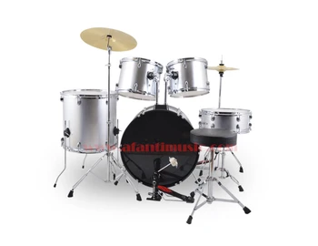 

Afanti 5 Drums 4 Cymbals / Lvory color /Jazz Drum Set / Drum kit