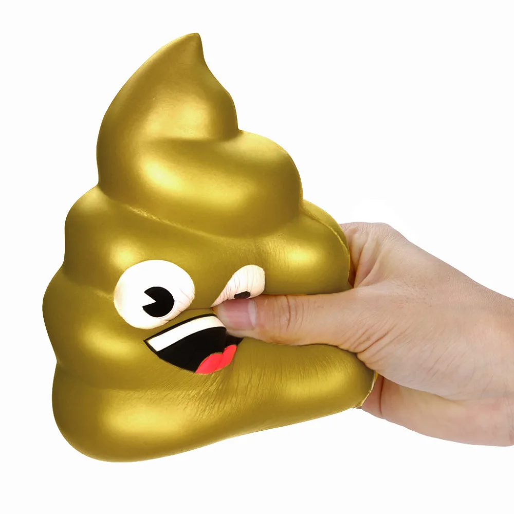 Squishies Kawaii Jumbo Poo супер медленно поднимающийся крем ароматизированные игрушки для
