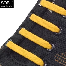 16 шт./компл. Новинка без шнурков для галстука модные беговые эластичные силиконовые шнурки N028