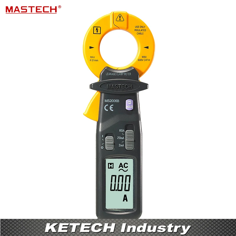 

AC Leakage Clamp Meter AC Current Detector MASTECH MS2006B