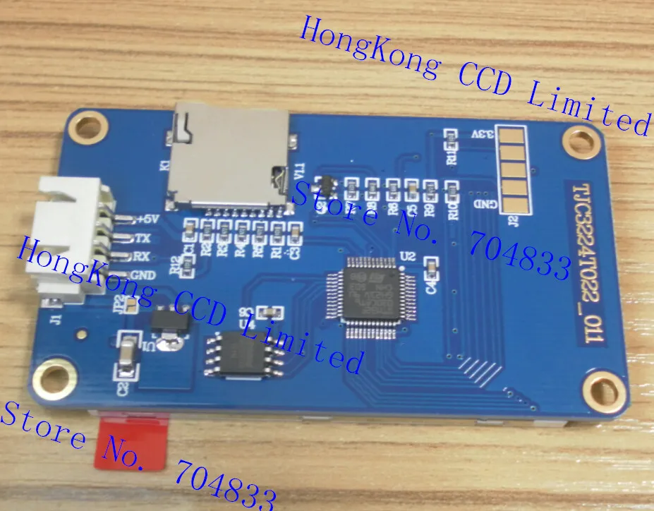 TJC3224T022_011N Интеллектуальный 2,2 дюймовый экран HMI USART серийный экран с персонажем серийный экран 2,2 дюйма 320*240 ЖК-экран