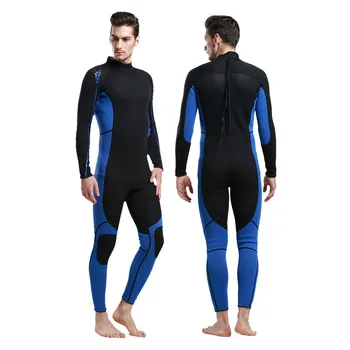 

SBART 3MM Men Neoprene one piece Wetsuit Surfing Diving Suit Full Body Diving Wetsuits Swimming Equipment Spearfishing Jumpsuit