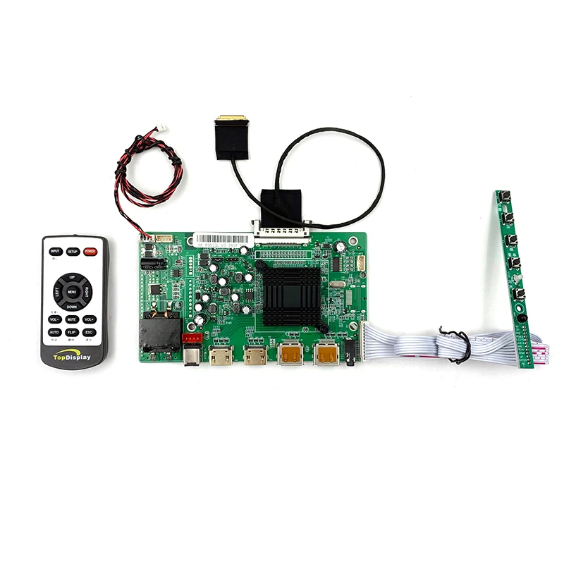 

2HDMI+2DP+EDP 4K LCD controller board support M238DCJ-E50/MV238QUM-N20/LM238WR2-SPA1/B1/D1