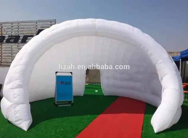 white inflatable dome tent-4