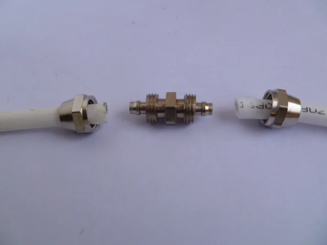 Vidric очиститель воды суставов чистой воды машина части две точки quick connect tee 2 балла Трехходовой т локоть одно слово стра