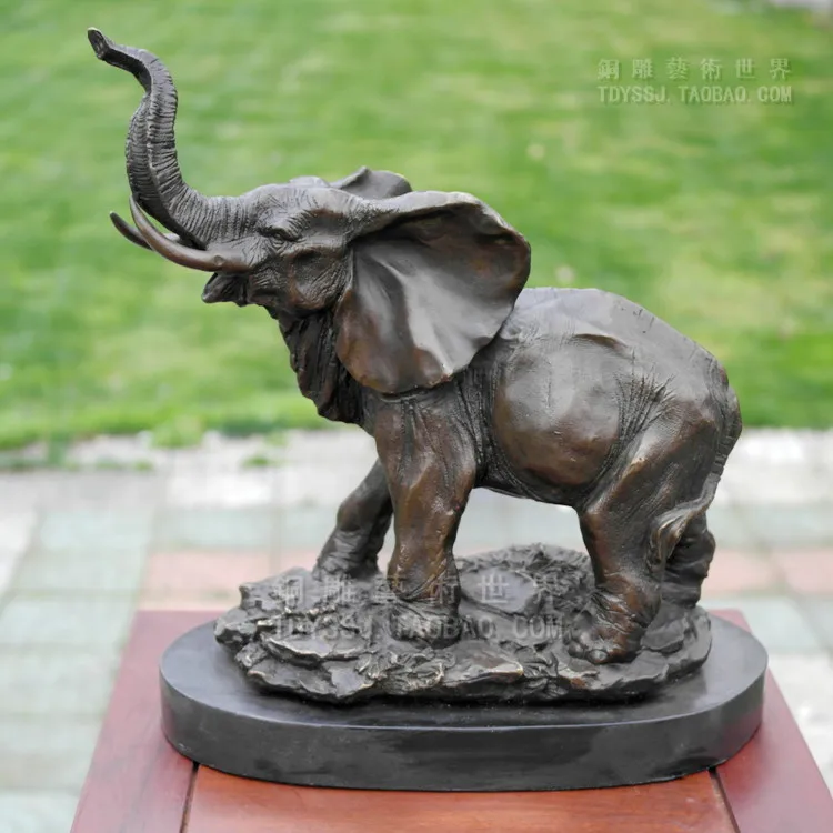 

as auspicious elephant animal sculpture bronze sculpture Arts & Crafts decorative Home Furnishing business gifts