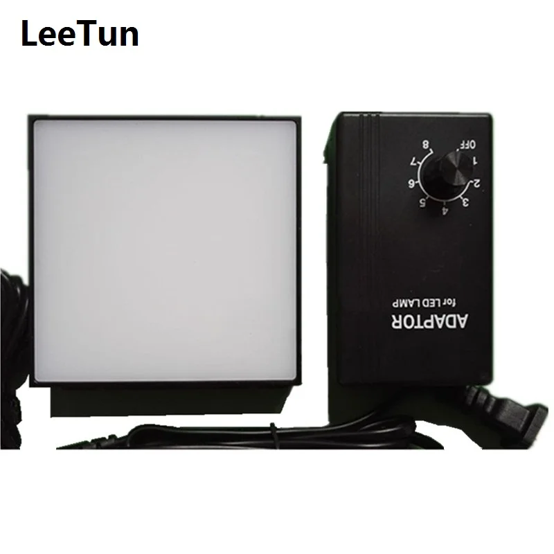 

Adjustable Machine Vision Light Source 25x25 100x100 mm 200x200 mm Square Surface LED Illumination Source for PCB IC Detection