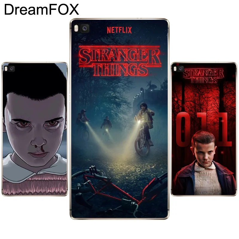 

N422 Stranger Things Horror Soft TPU Silicone Cover For Huawei P8 P9 P10 P20 P30 Lite Pro P Smart Plus 2017 2019 Case
