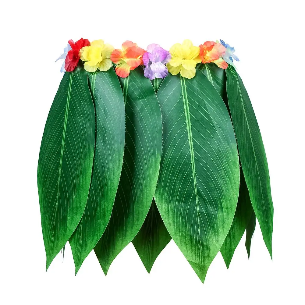 حزب الديكور حولا تنورة هاواي الملابس السيدات حولا اللباس مع زهرة سيدة اللباس لعبة التشجيع 1 قطعة