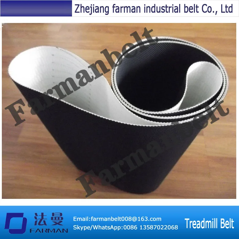 

Small PVC treadmill conveyor belt with 1.2mm thickness