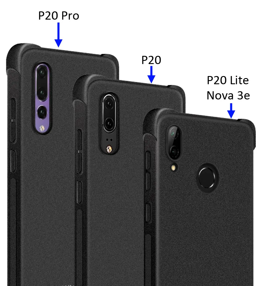 Чехол IMAK с подушкой безопасности для Huawei P20 Pro Lite противоударный мягкий