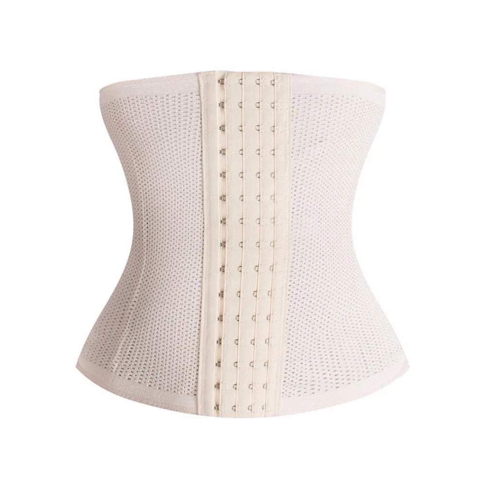 S 3XL Plus size waist trainning corset for postpartum women cincher