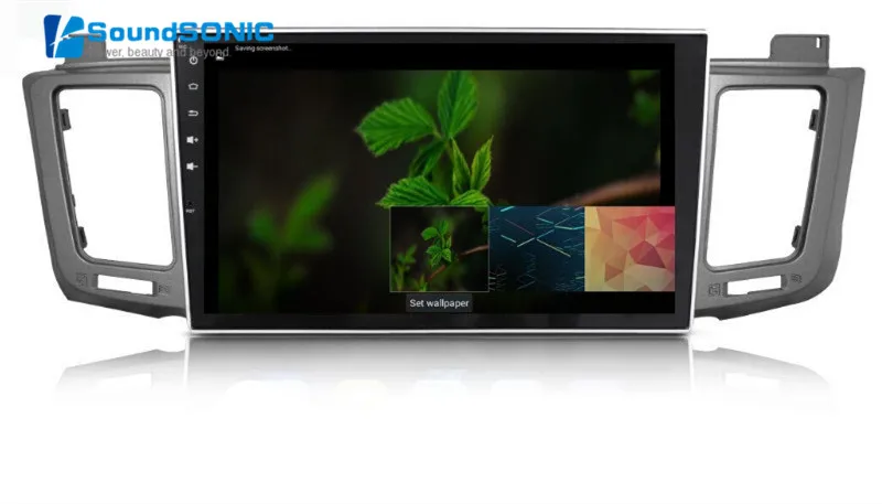 Discount 10.2Inch Full Touch Screen Android 6.0 Car DVD GPS Special for Toyota RAV4 2014 2015 2016 with Wifi 1024*600 HD Screen 3