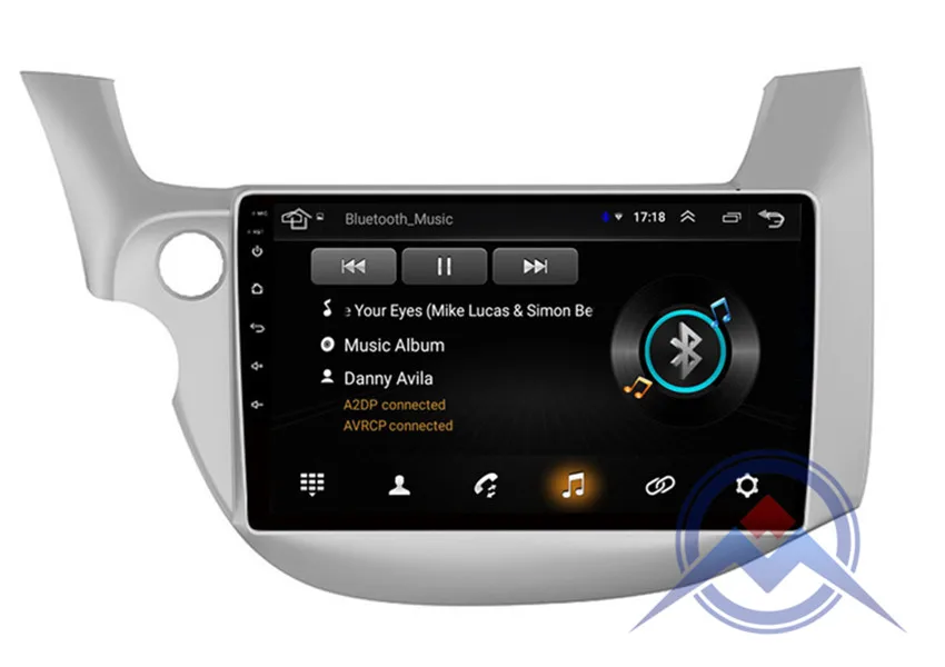 Discount ZOHANAVI 10.2 inch Android 8.1 Car DVD Multimedia Player GPS Navigator for Honda Fit/Jazz 2008-2013 auto radio build in wifi 16